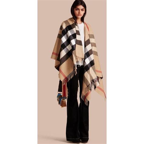 poncho burberry fake|how to wear burberry poncho.